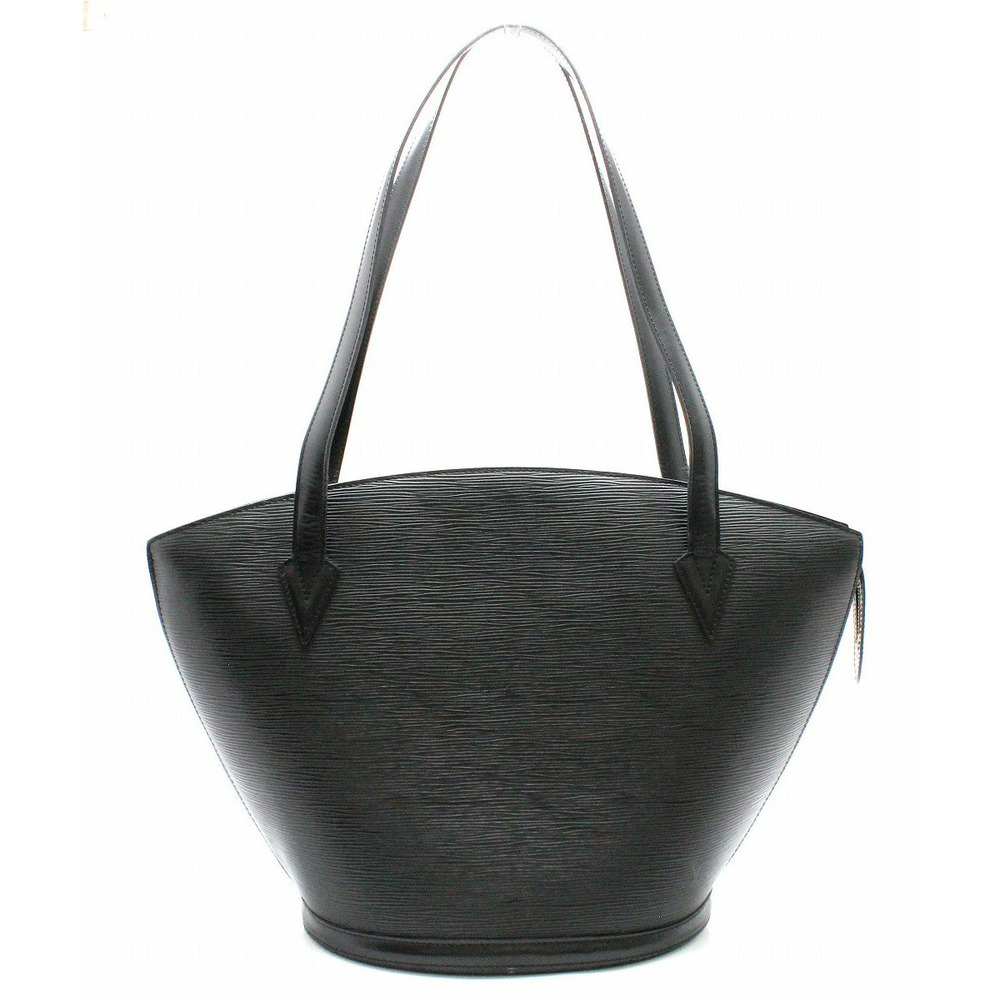 Louis Vuitton Epi Saint Jacques Shopping Shoulder Bag Tote Leather Noir Black